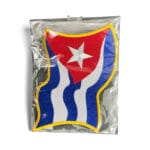 Cuban Flag Embroidered Patch - Shield Design