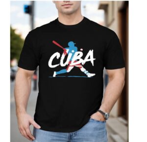 Cuban Baseball T-Shirt – Patriotic & Sporty Design