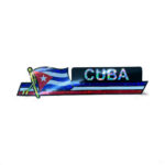 Holographic “Cuba” Decorative Car Plate / Sign