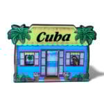 Cuban House Magnet – 3.25” x 2.5”