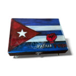 Patria y Vida Decorative Box – Cuban Flag Design