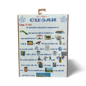 “Defining a Cuban” Poster – Illustrated Humor Sheet
