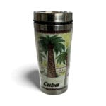 Cuba Palm Tree Stainless Steel Tumbler