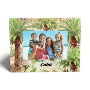 Cuba Palm Design Photo Frame – 4”x6”