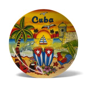(8.5”) Cuba Decorative Plate