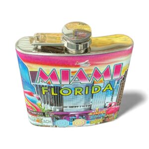 Miami Florida Mini Flask
