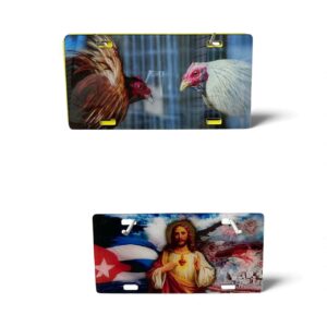 Acrylic License Plate – Multiple Designs