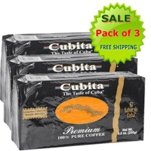 Cafe Cubita Pack of 3