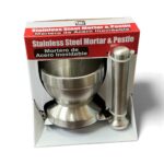 Stainless Steel Mortar & Pestle – Heavy Duty