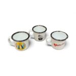 Enamel Cuban Cup (3 oz Multiple Designs)